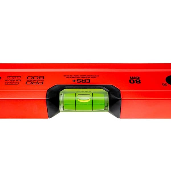 Vattenpass - MERA - PRO-A1080 (PRO600) - 80 cm - Precision 0,5 mm/m - Stötsäker