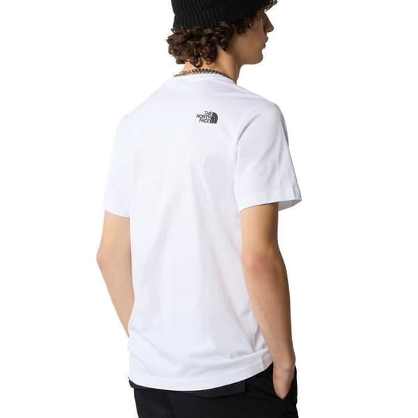 T-shirt Herr - THE NORTH FACE - Never Stop Exploring - Vit - Korta ärmar - Bomull