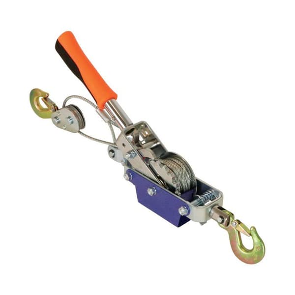 Treuil Extracteur - Tire Fort - 800 daN - Kraft 15:1 - Kabel 1,5m - 2 Säkerhetskrokar