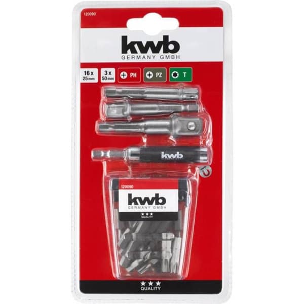 kwb 120090 Bitset 23 delar