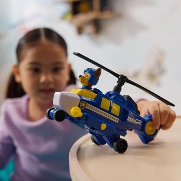 SPIN MASTERVÄHICLE + FIGUR CHASE LUFTRÄDDNING La Pat' Patrouille