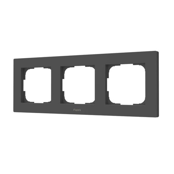 Ram för strömbrytare H2 EU (3-block) - Aqara - vit