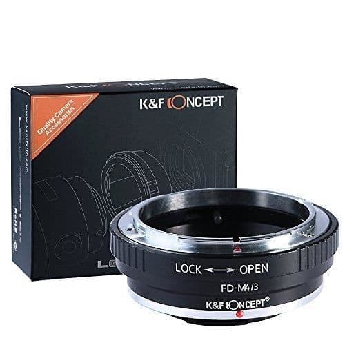 Canon FD till Micro 4-3 adapter - K&F Concept - Metall
