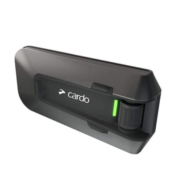 Intercom Bluetooth - CARDO - PACKTALK EDGE SOLO - Vattentät - Högtalare 40mm - Uppladdningsbar USB
