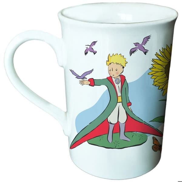 Mugg - Den lille prinsen - Keramik - Vit/Blå - Mikrovågsugn & Diskmaskin