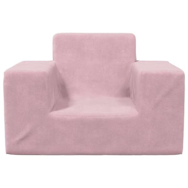 Barnsoffa Rosa Mjuk Plysch