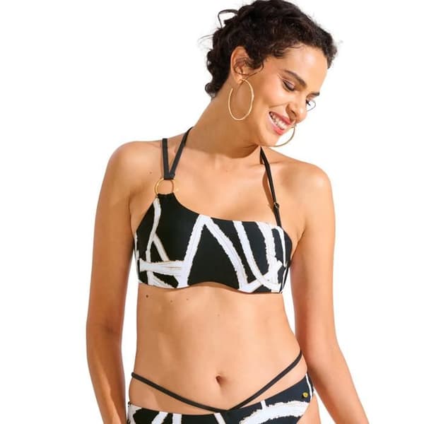 Bandeau-bikiniöverdel för kvinnor Lisca Honolulu
