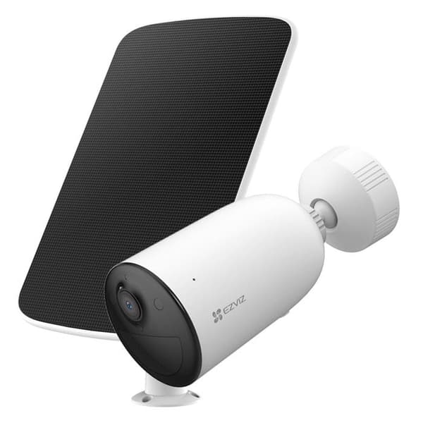 Solcellsdriven IP-säkerhetskamera - EZVIZ - CSCB3SP - 3MP (2304x1296) - Nattseende 15 m - Batteri 5200 mAh + panel 4,2W