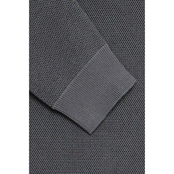 Pull 1/2 zip i bomull och nylonblandning Baal