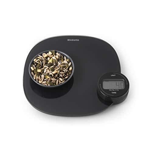 Brabantia - 122880 - Dynamo Digital Köksvåg - Mörkgrå