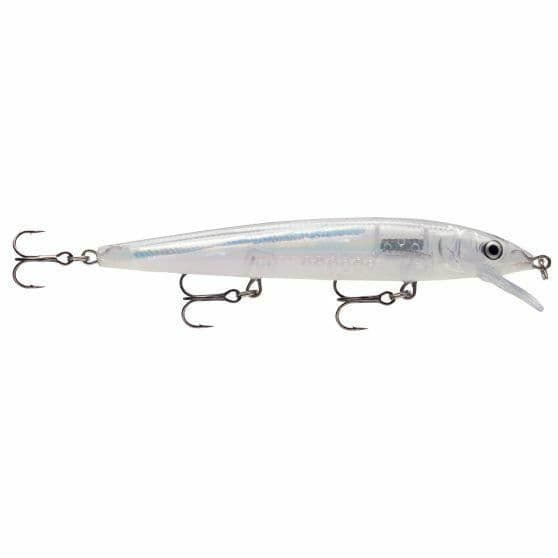 Suspenderande drag - Rapala - Husky Jerk - 12 cm - Vit/multifärgad - Predatorfiske