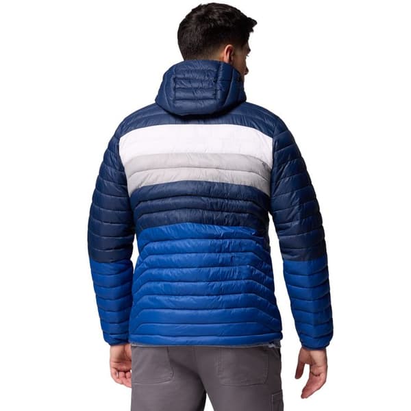 Herrjacka - Blå - Columbia Powder Pass Hooded Jacket