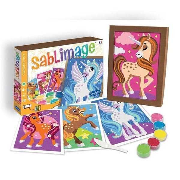 Sablimage enhörningar