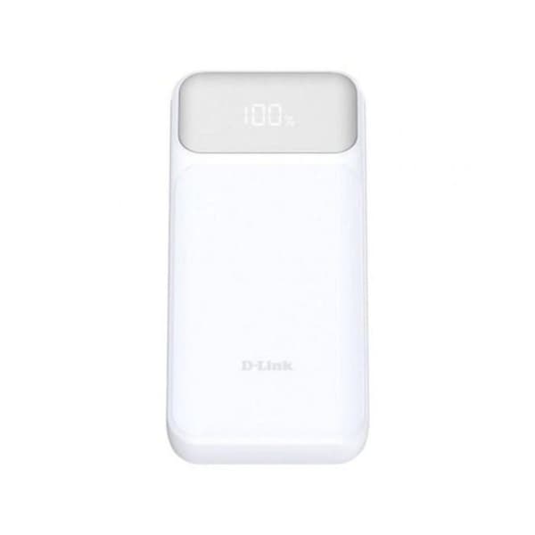 Power Bank - D-LINK - DPP-201 - 20000 mAh - Vit - Universell