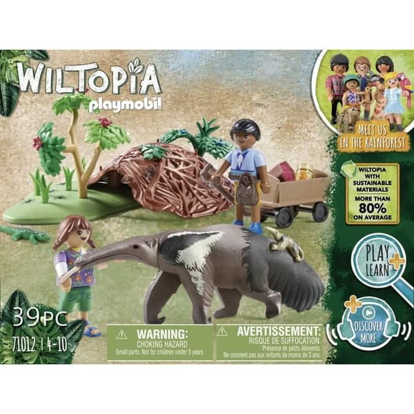 PLAYMOBIL 71012 Myror, Wiltopia, 39 bitar, från 4 år