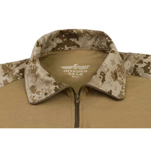 Långärmad stridsblus Invader Gear - marpat öken