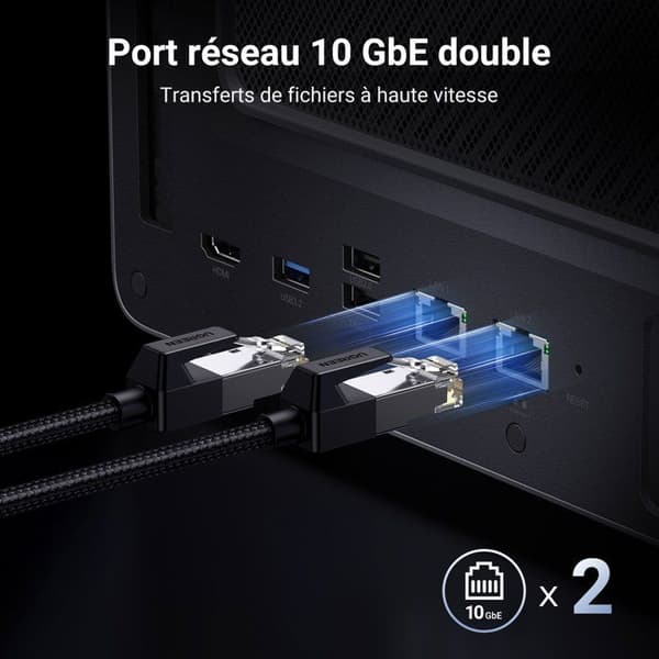 NAS-server - UGREEN - DXP6800 Pro - 6 fack - 8 GB