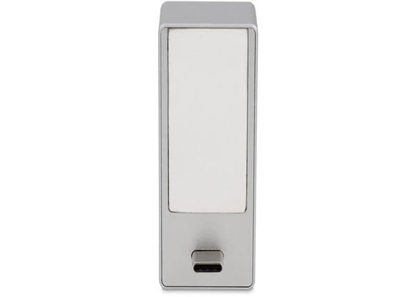 USB-hub - LMP - 23794 - Silver - 3 portar - USB-A och USB-C - Tiny Hub