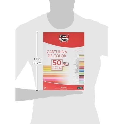FIXO Pack med 50 A4 ark pärlgrå — Grafoplas tillbehör (Ref. 11110372)