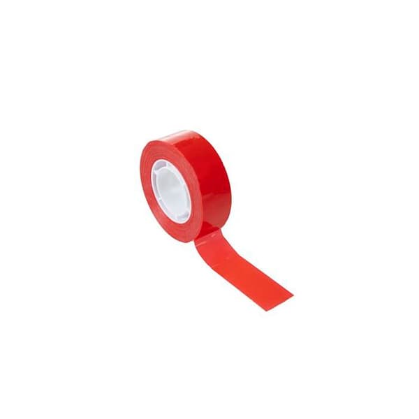 Tejp - FIXO - 19mmx33m - Röd - Washi-papper - Hantverk