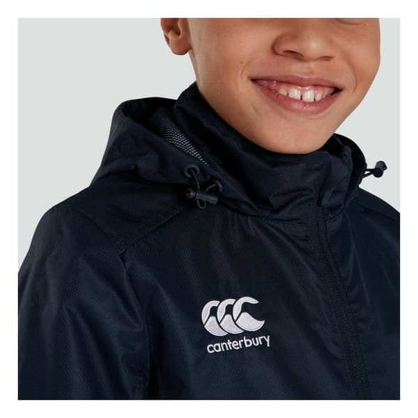 Vattentät full zip jacka barn Canterbury Club Vaposhield