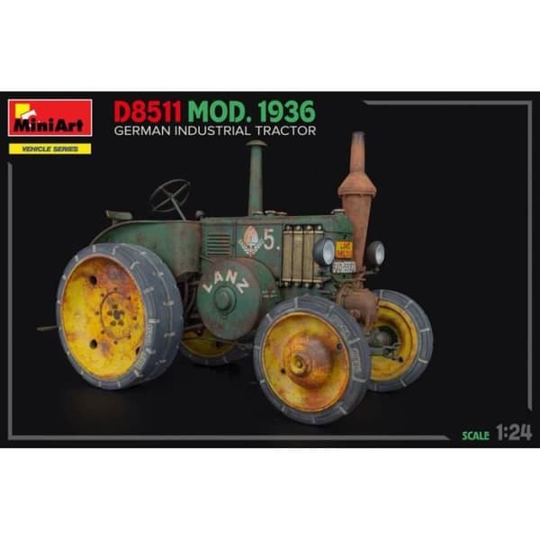 TYSK INDUSTRIELL TRAKTOR D8511 MOD. 1936