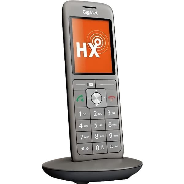 Trådlös telefon - GIGASET - CL660 - Nummerpresentatör - DECT/GAP - Svart, antracit