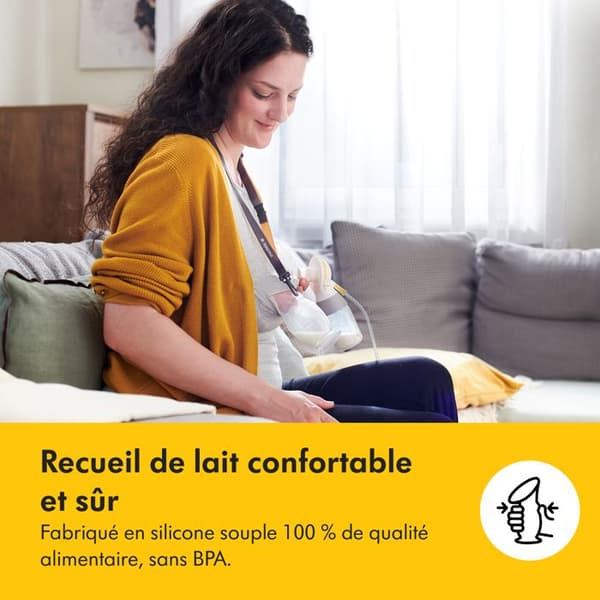 MEDELA - Silikonmjölksinsamlar - Amningssamlar