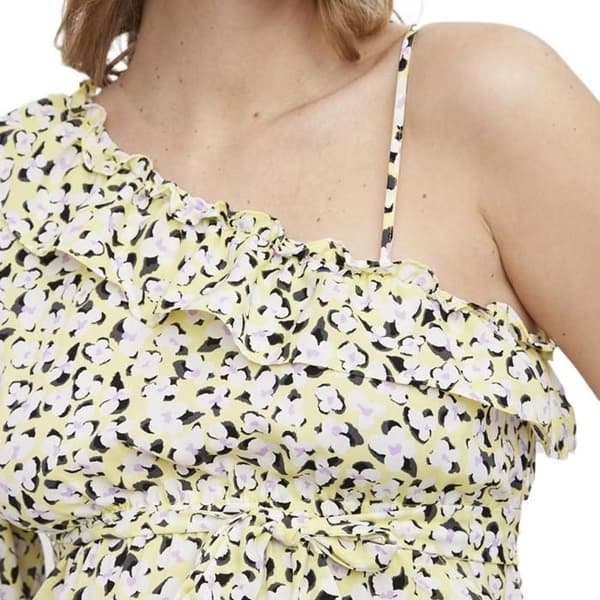 Kjol Gul/Svart Kvinna Vero Moda Gravid Lea