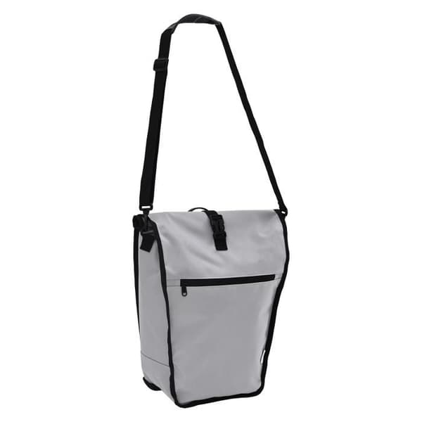 Cykelväska - 20 L - Grå - Polyester - Mått 34x16x59 cm