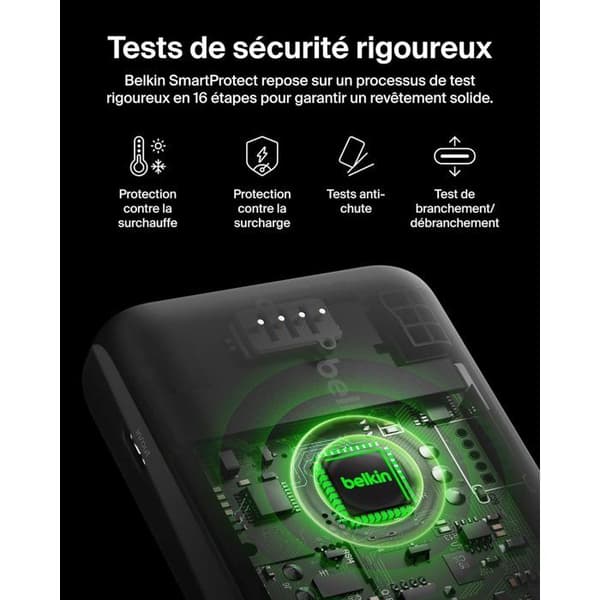 Externt batteri - BELKIN - 10 000 mAh - Blå