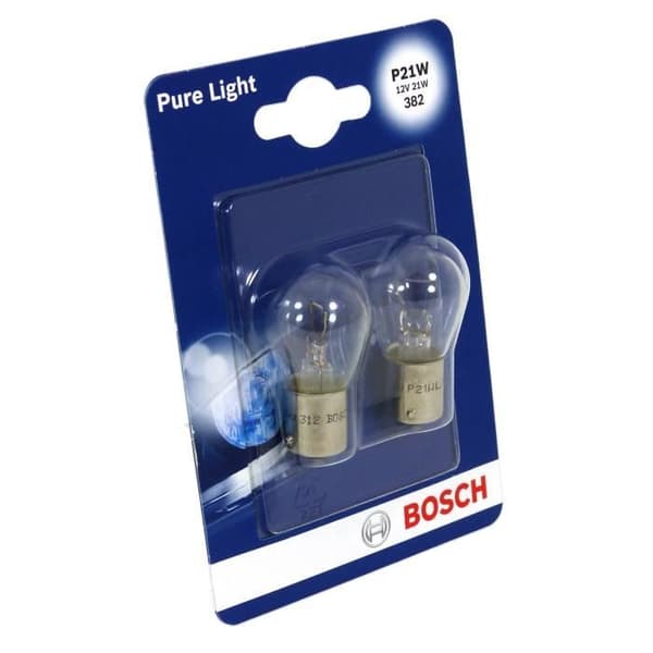 BOSCH Ampull Ren Ljus 2 P21W 12V 21W