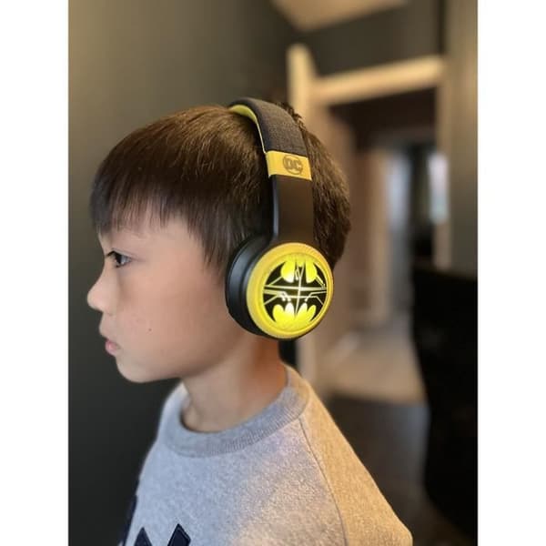 Bluetooth-hörlurar Batman - Ljus effekter - Micro-USB - Svart