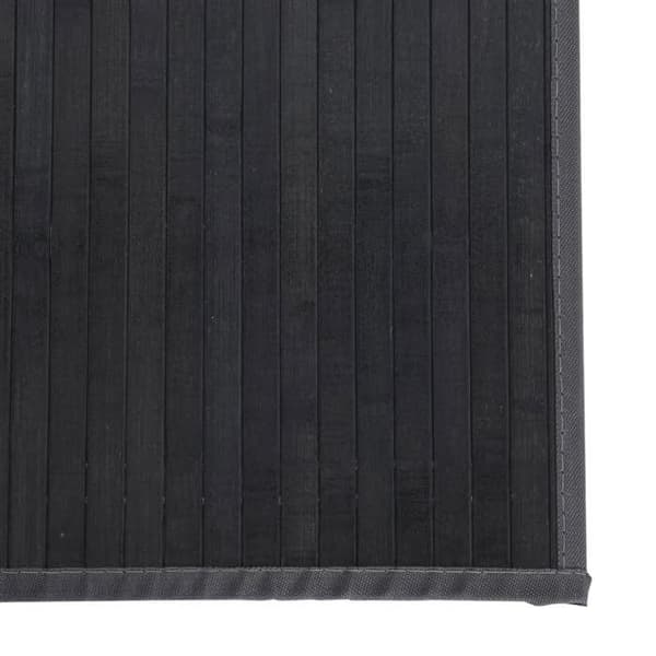 vidaXL Rektangulär matta grå 60x300 cm bambu 376844