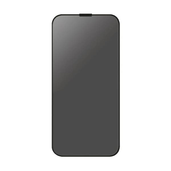 Härdat glas - UNIQ - iPhone 15 Pro - Optix Privacy - Svart - Integritetsskydd