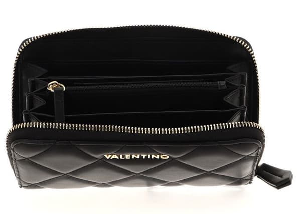 VALENTINO Plånbok svart för kvinnor - Wallet Nero 251364