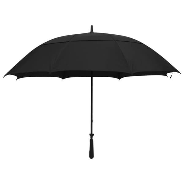 vidaXL Paraply, Svart 130 cm