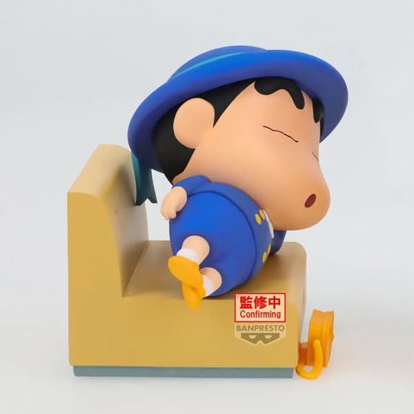 Figur - BANPRESTO - Shinnosuke Nakayoshi - Blå - Premium kvalitet - Barn
