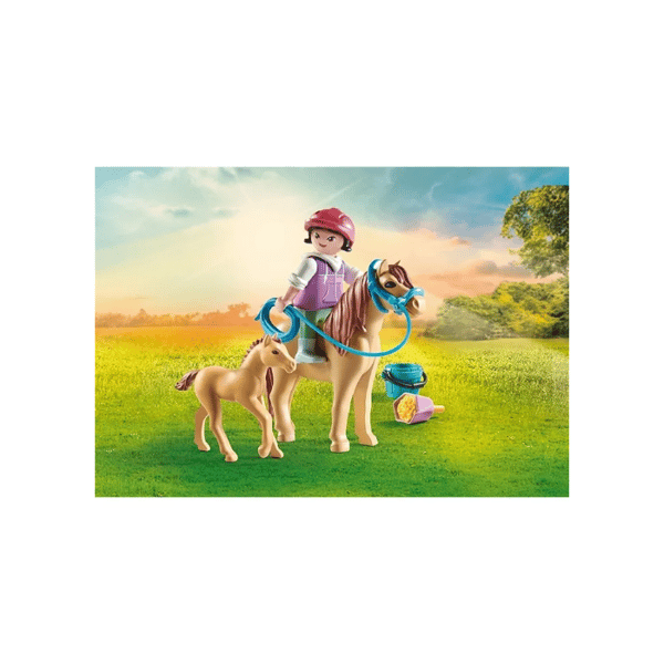 PLAYMOBIL 71498 Barn med ponnyer