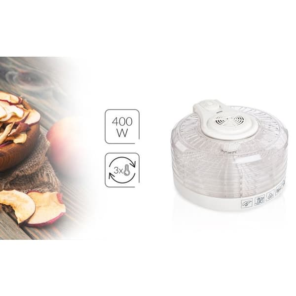 Torkare - MPM - MSG-02 - 400 W - Variabel temperatur - Flerfärgad