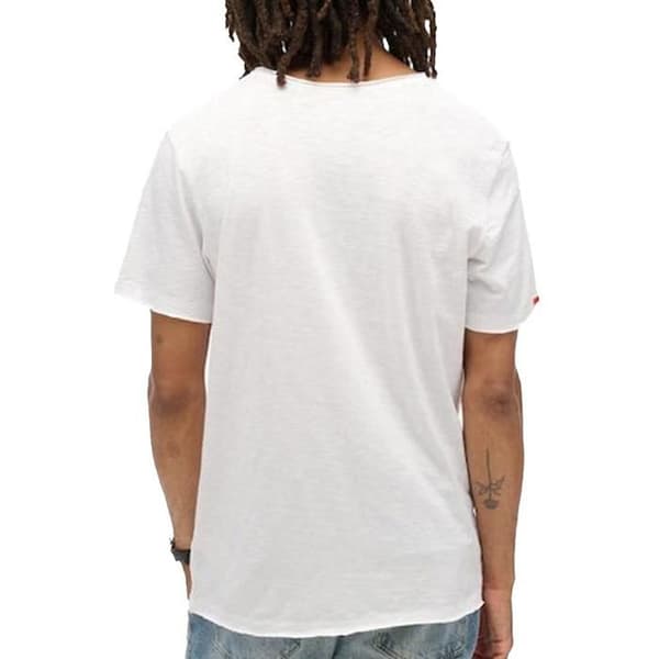 T-shirt Vit Herr Superdry Raw
