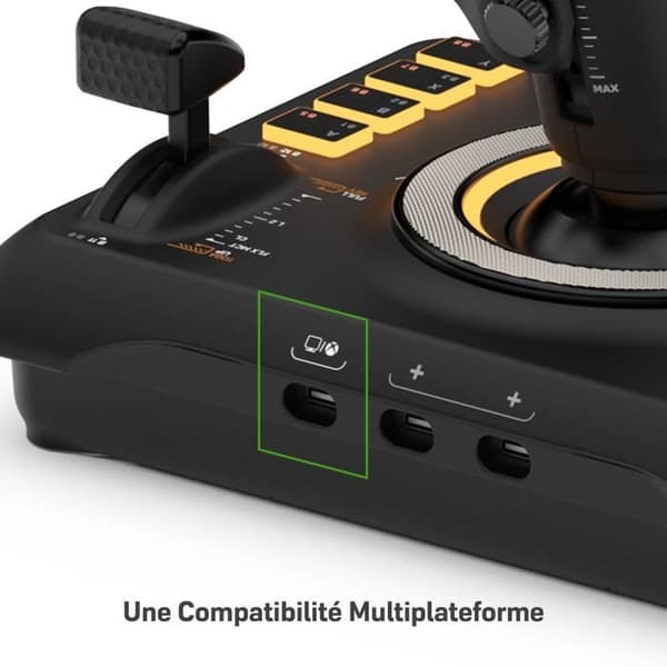 Gaming Joystick - TURTLE BEACH - VelocityOne™ - Flightstick - Svart