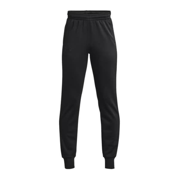 Jogging - UNDER ARMOUR - Armour Fleece - Svart - Elastisk midja - Sidofickor