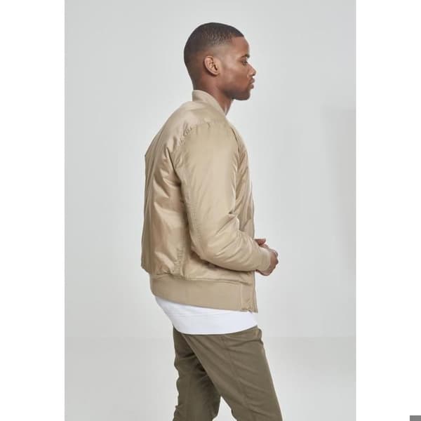 Jacka - Urban Classics - Basic Bomberjacka - Beige - Mixad - Vuxen