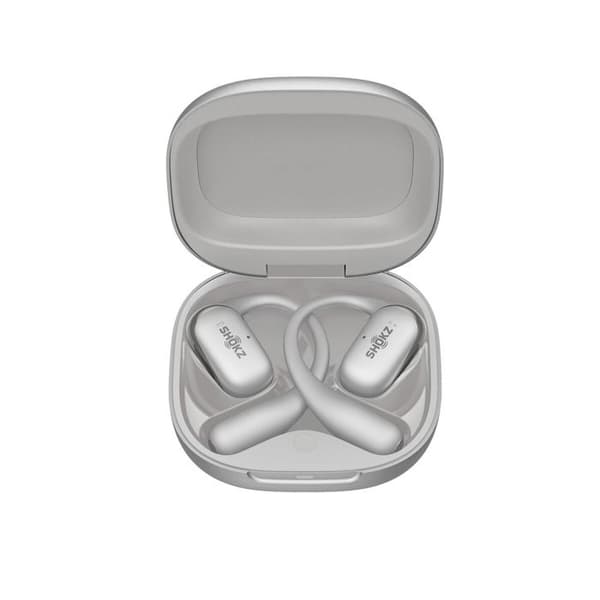 Shokz TWS ÖRONTELEFONER MED LUFTKONDUKTIVITET OPENFIT 2 PLUS SILVER