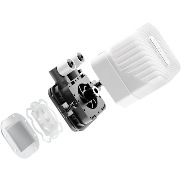 VAR TYST! - Light Loop 360mm - Vattenkylning - BW023 - 360 mm - Vit
