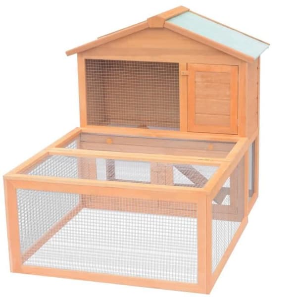 vidaXL Pet Cage Wood