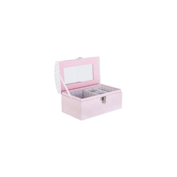 Barnlåda "Demoiselle" rosa 20x12cm