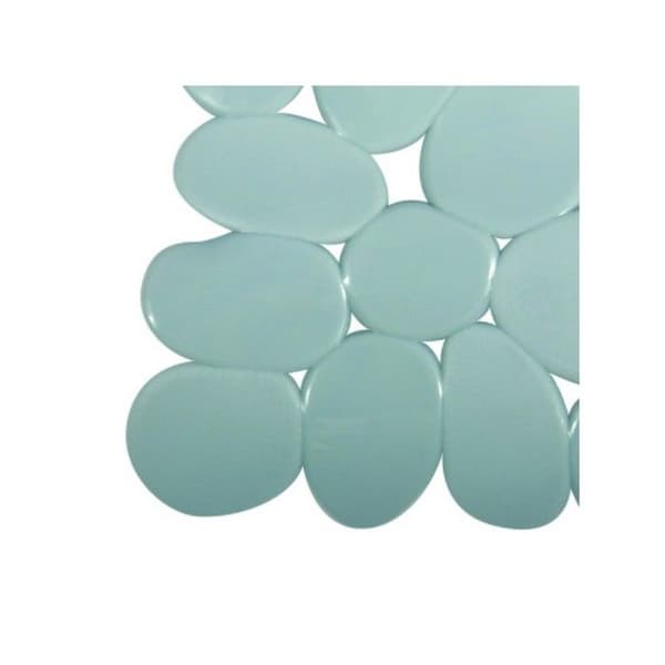 PVC pebble duschmatta 53x53cm grå - MSV