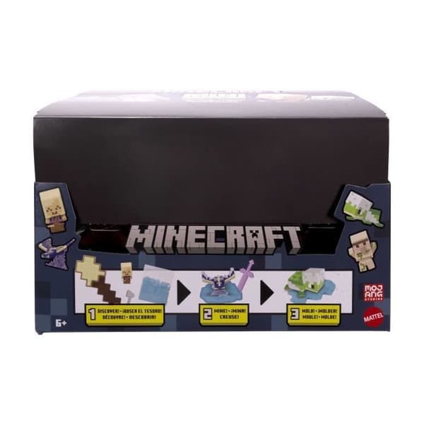 Minecraft Mini-Huvuden Modulerbara - Sortiment av figurer - Minecraft - HTK99 (slumptal modell)